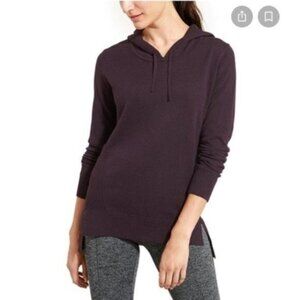 Athleta Purple Wind River Hoodie Pullover Sweater